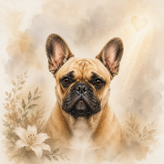 Memorial Pet Portrait Canvas