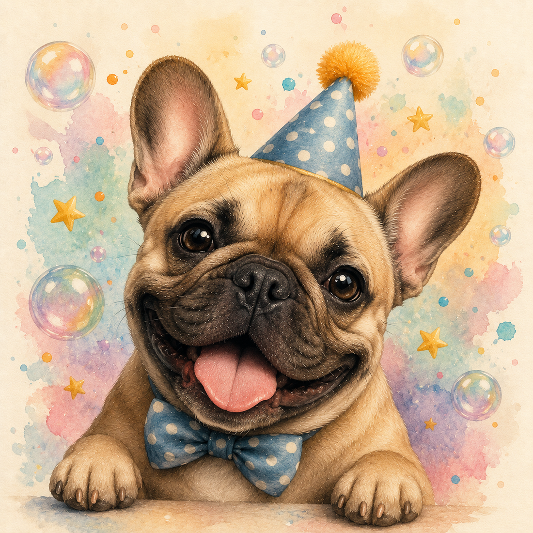 Custom Pet Portrait Framed Poster