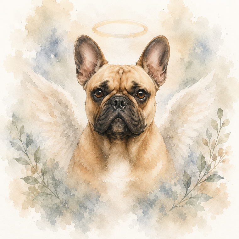 Memorial Pet Portrait Poster
