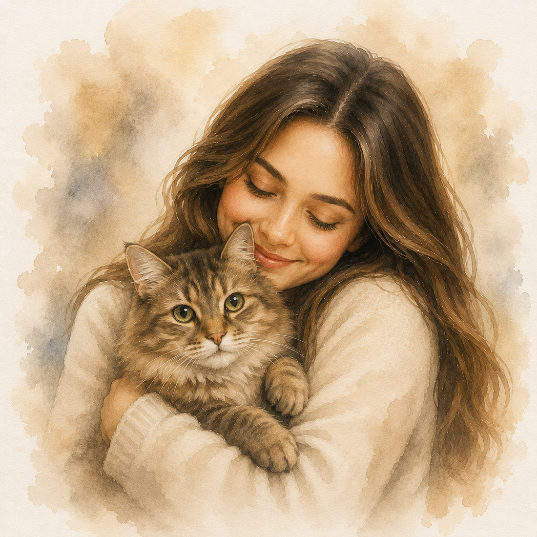 Custom Pet Portrait Framed Poster